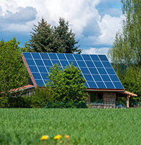 Sistem tenaga surya rumah
